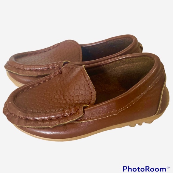 Ahcityah Brown Slip On Shoe Infant size 6 Sole Measures 5 1/8 inches - Picture 4 of 7